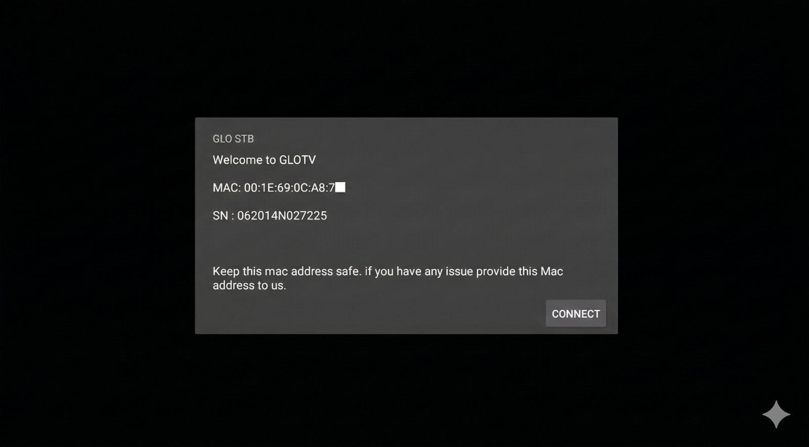 GLOTV Android IPTV App Interface